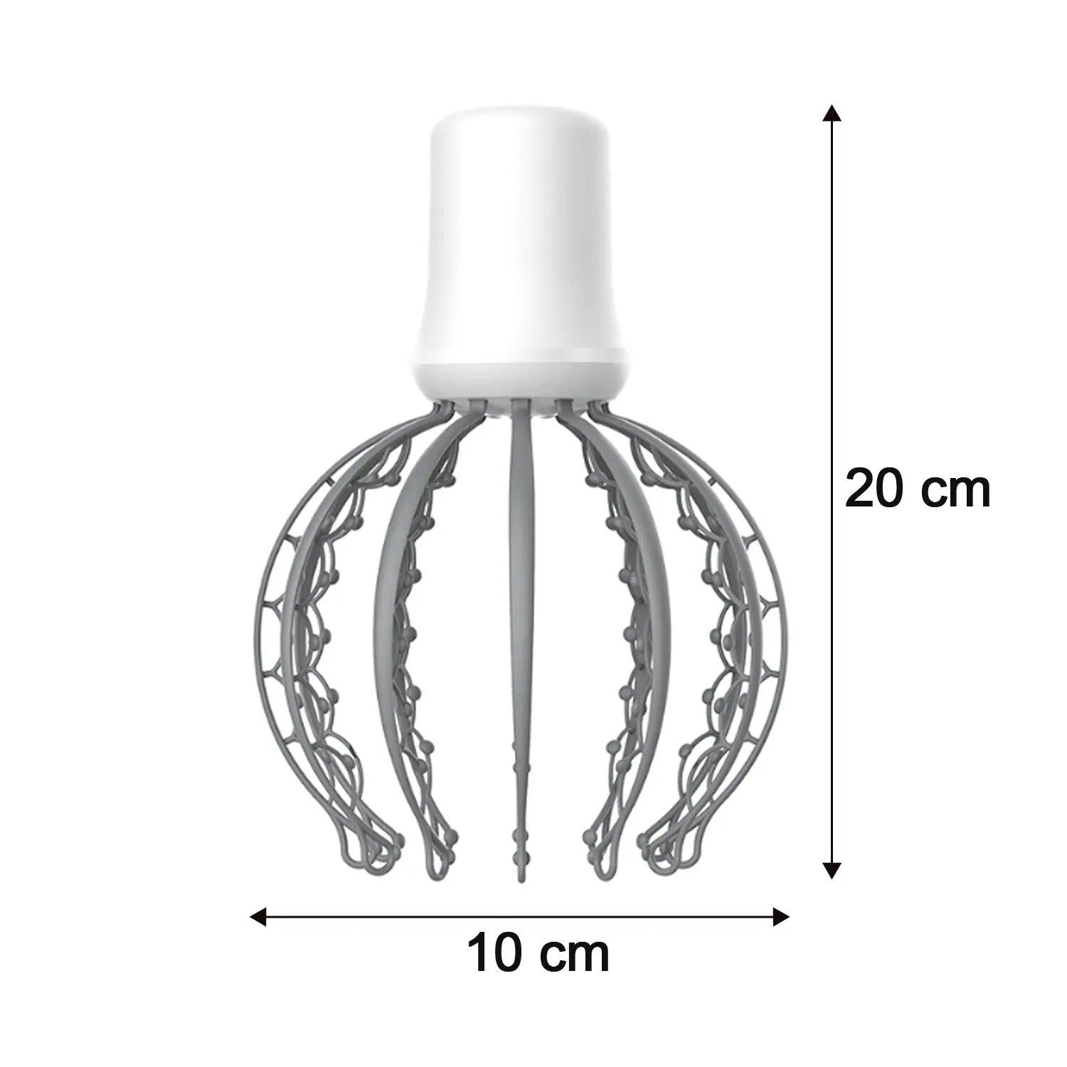 1712 Electric Octopus Claw Scalp Massager Stress Relief Therapeutic Head Scratcher