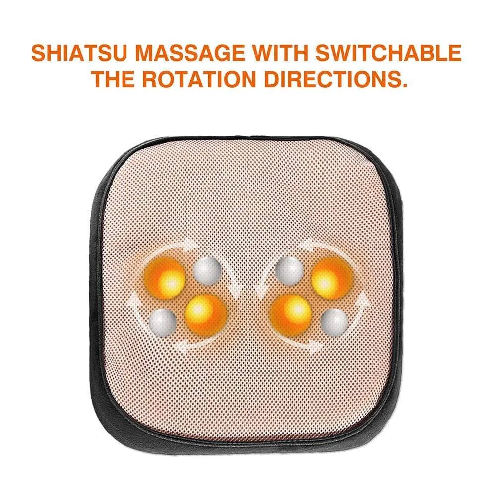 2-in-1 Shiatsu Foot massager and Back Massager with Heat,foot warmer - 522S