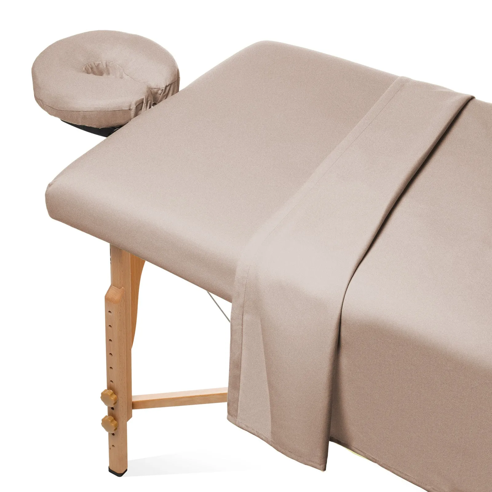 3-Piece Massage Table Sheet Set with Face Cradle Cover - Saloniture