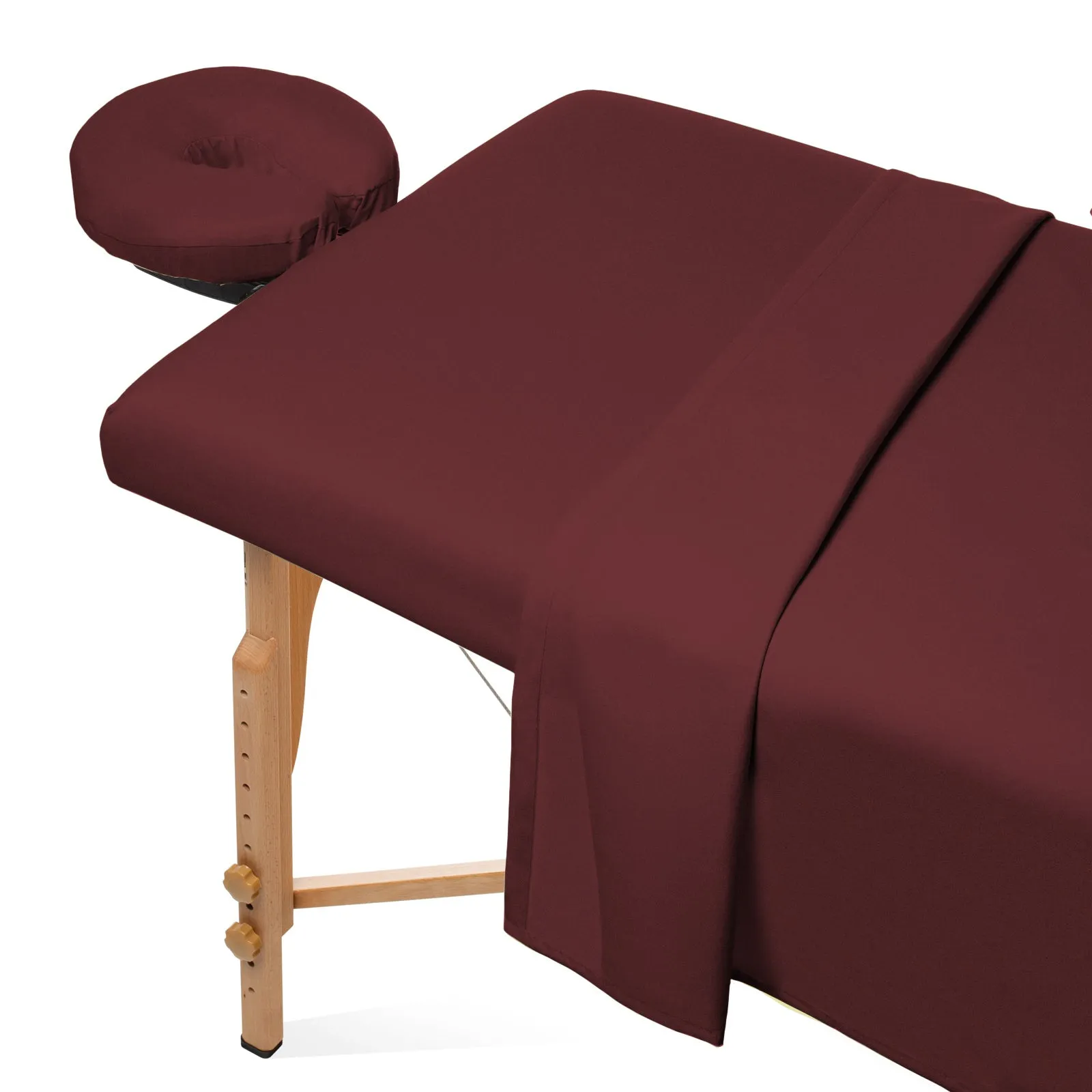 3-Piece Massage Table Sheet Set with Face Cradle Cover - Saloniture