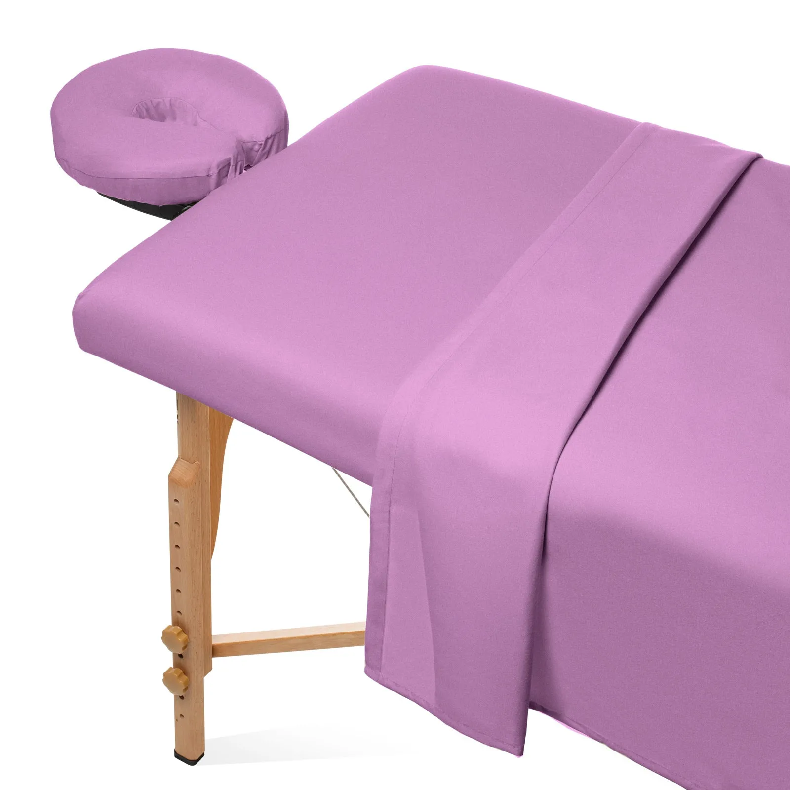 3-Piece Massage Table Sheet Set with Face Cradle Cover - Saloniture