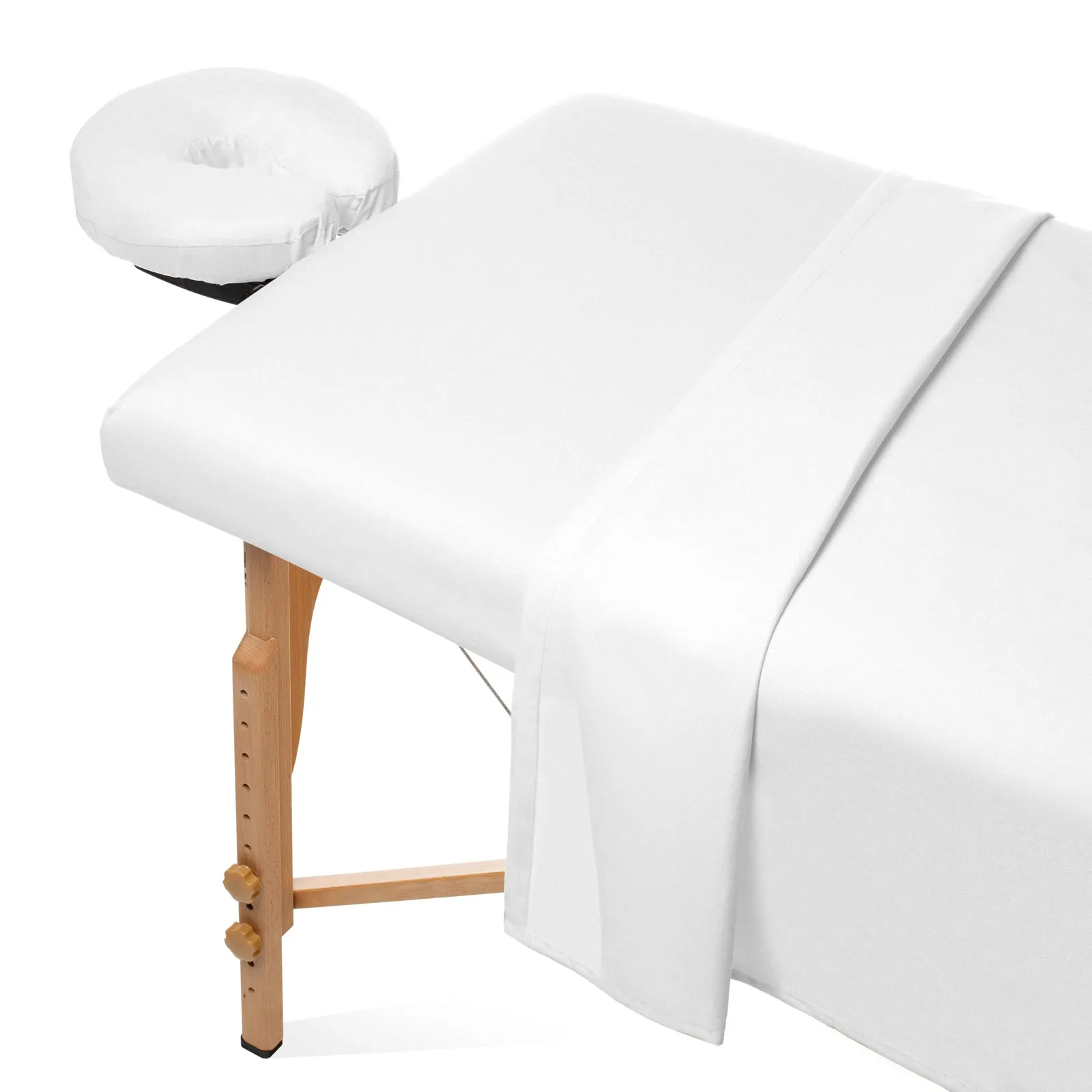 3-Piece Massage Table Sheet Set with Face Cradle Cover - Saloniture