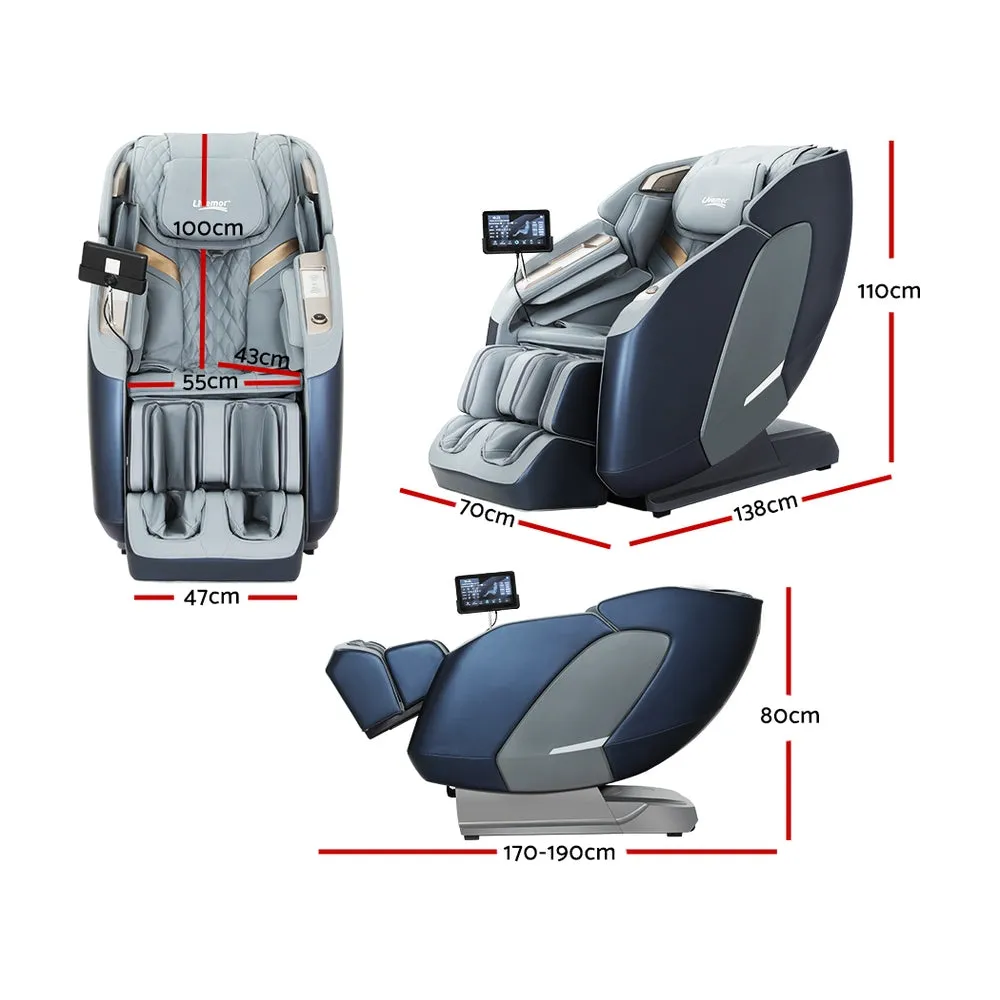 4D Massage Chair w/ Heated Therapy, Bluetooth - Livemor