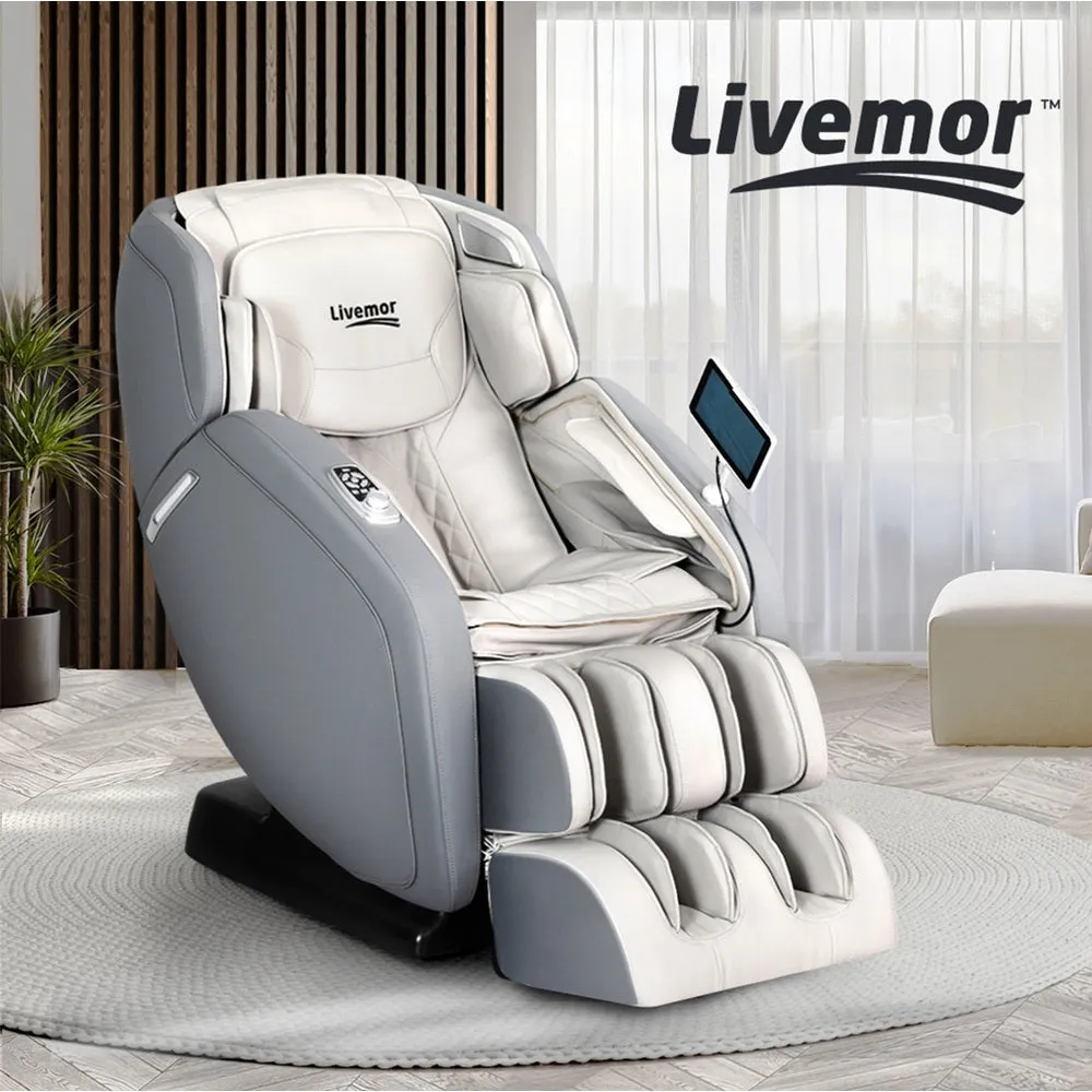 4D Zero Gravity Massage Chair, Heated, 26 Airbags - Livemor