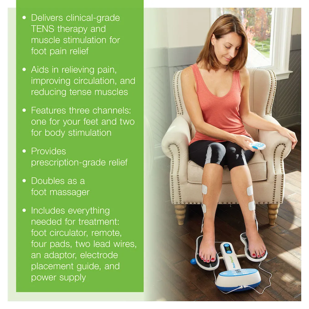 AccuRelief&trade; Ultimate Foot Circulator with Remote