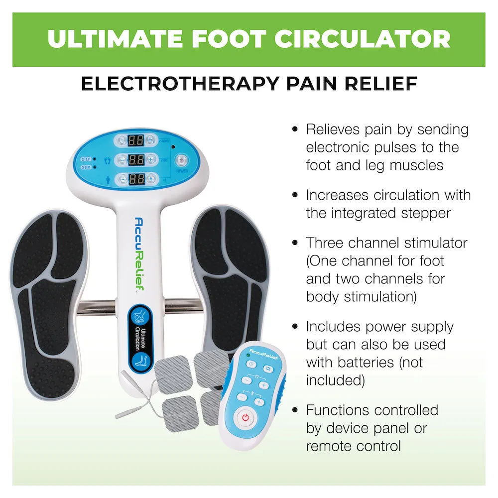 AccuRelief&trade; Ultimate Foot Circulator with Remote