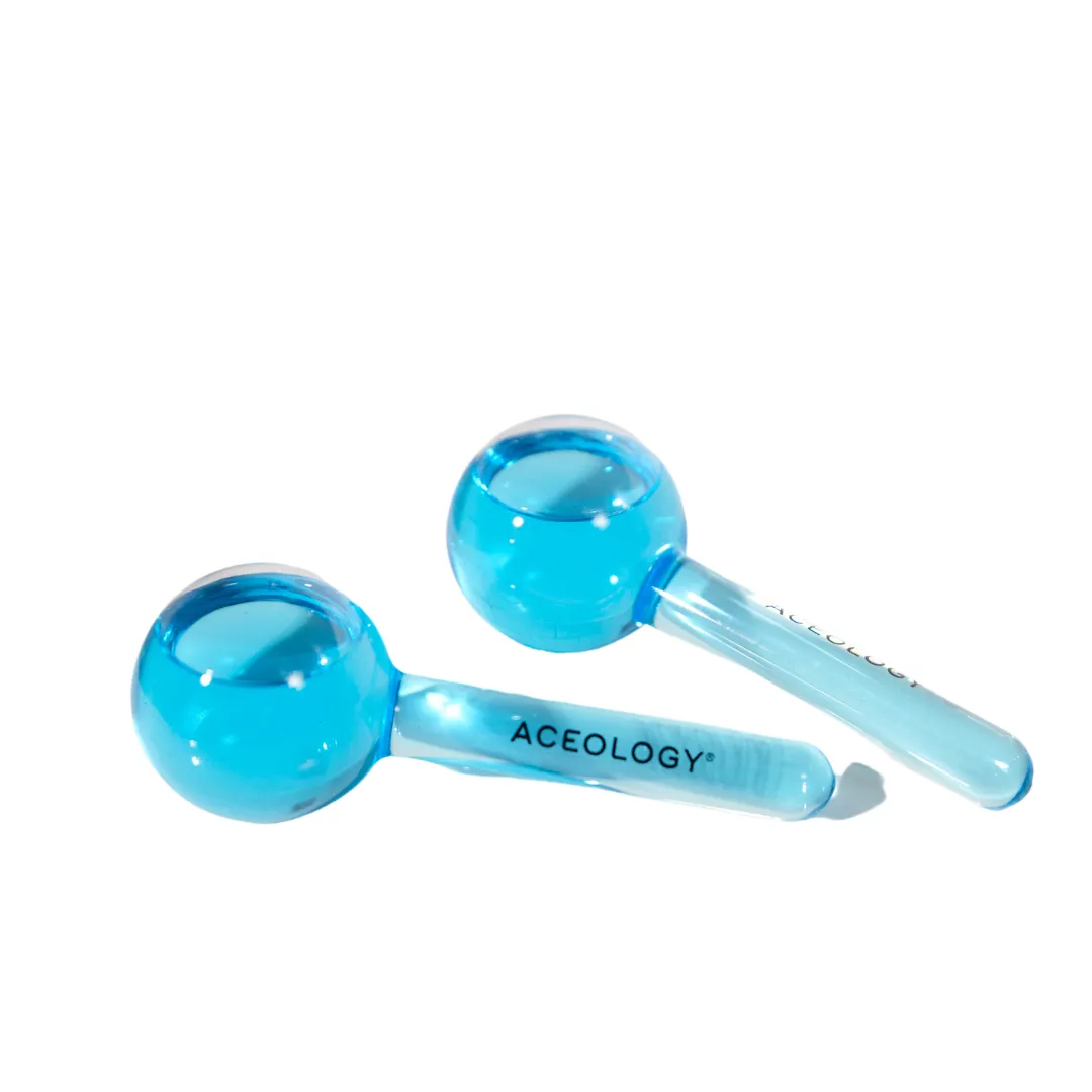 Aceology Blue Ice Globe Facial Massager