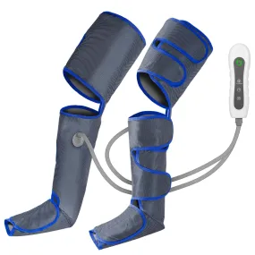 Air Compression Leg Massager - Pain Relief & Blood Circulation - 4 Modes, 3 Intensities