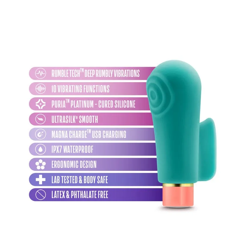 Aria Sensual AF - Teal USB Rechargeable Stimulator