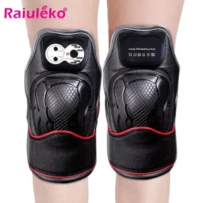 Arthritis Knee Pain Relieve Massage Joint Physiotherapy Heat Magnetic Vibration Brace Support Wrap Rehabilitation Equipment Care