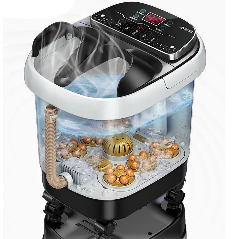 Automatic Vibration Heated Foot Massage Bath