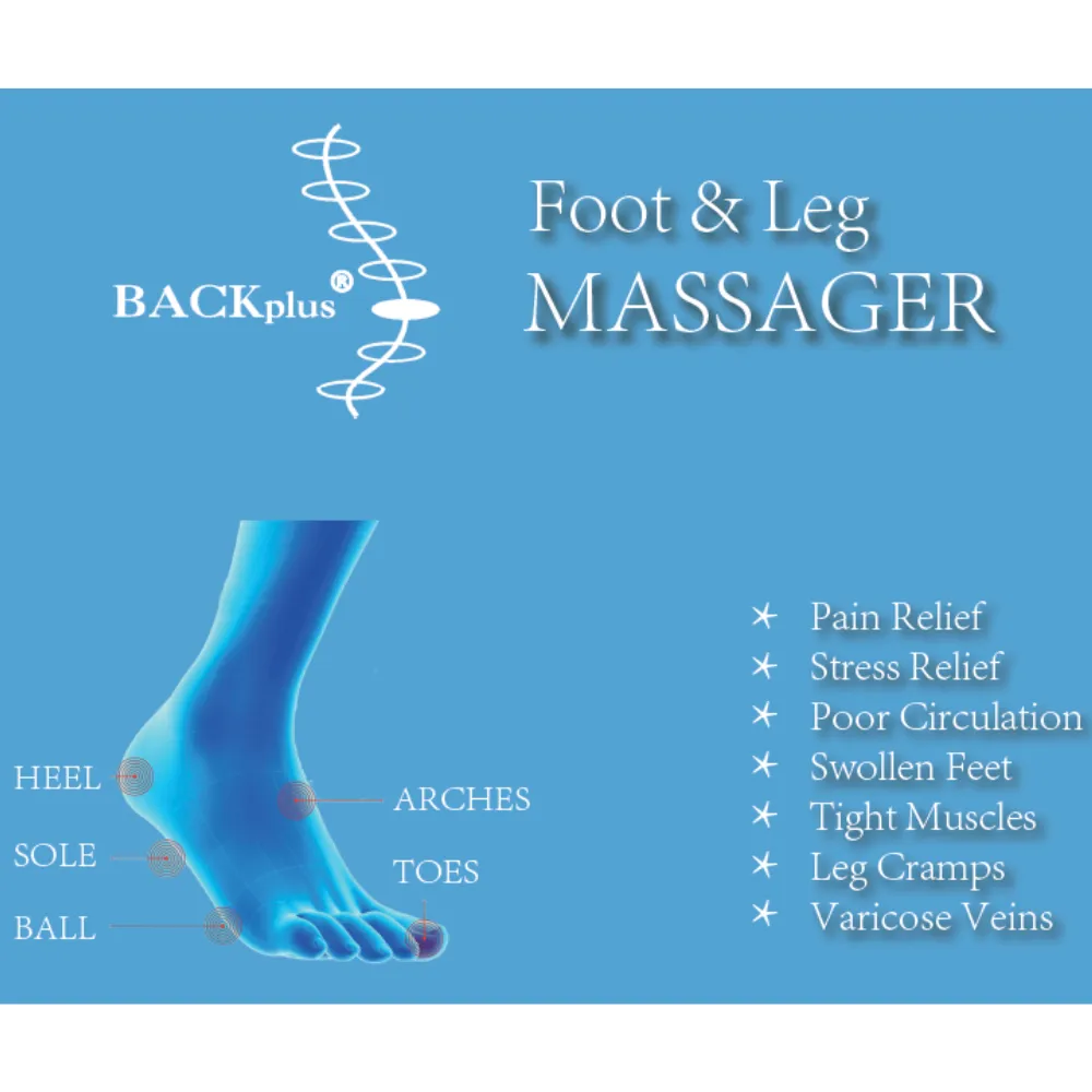 BACKplus® Foot and Leg Massager