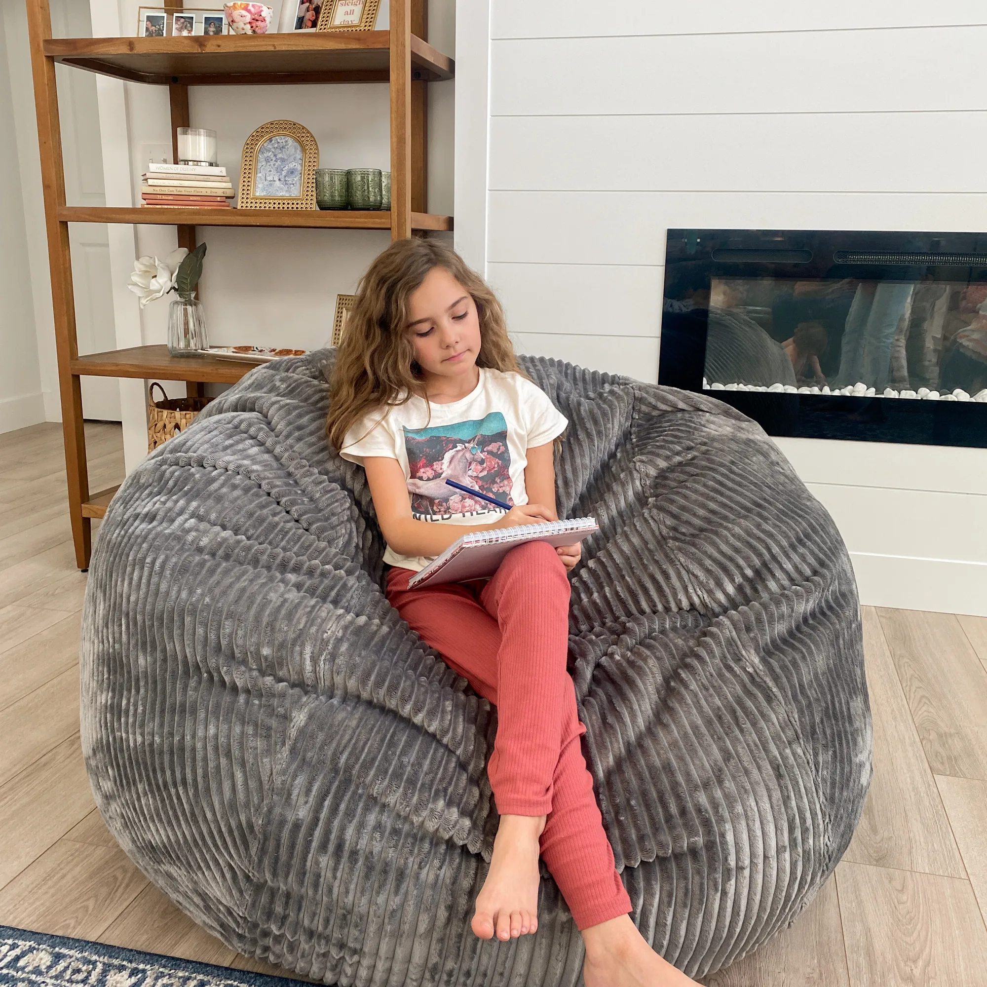 Bean Bag - Full - Plush Corduroy