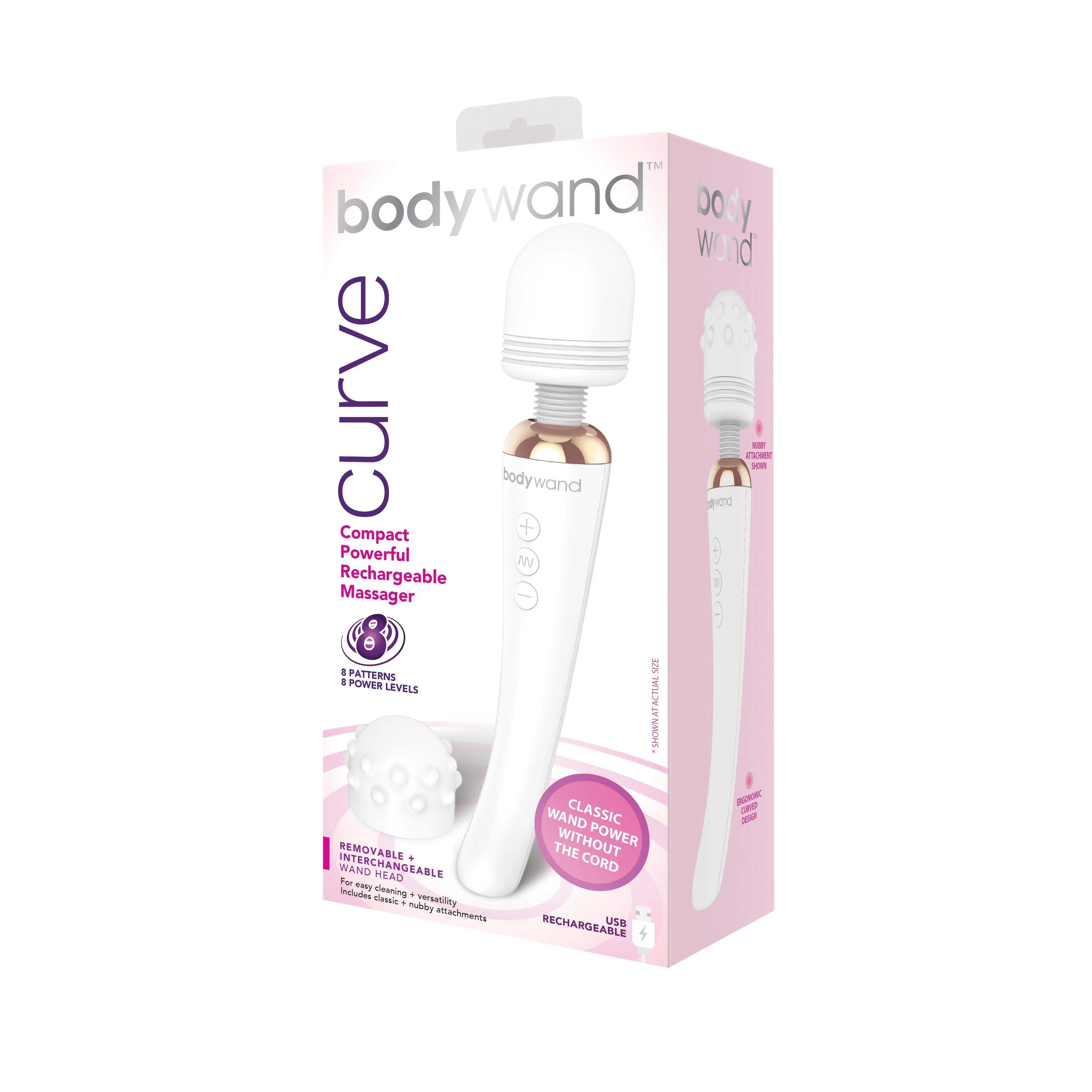 Bodywand Curve Rechargeable Massager - Christmas