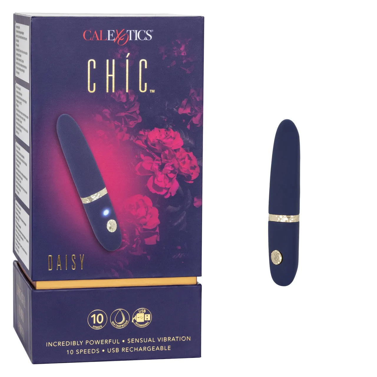 CalExotics Chic Daisey Silicone Rechargeable Stimulator