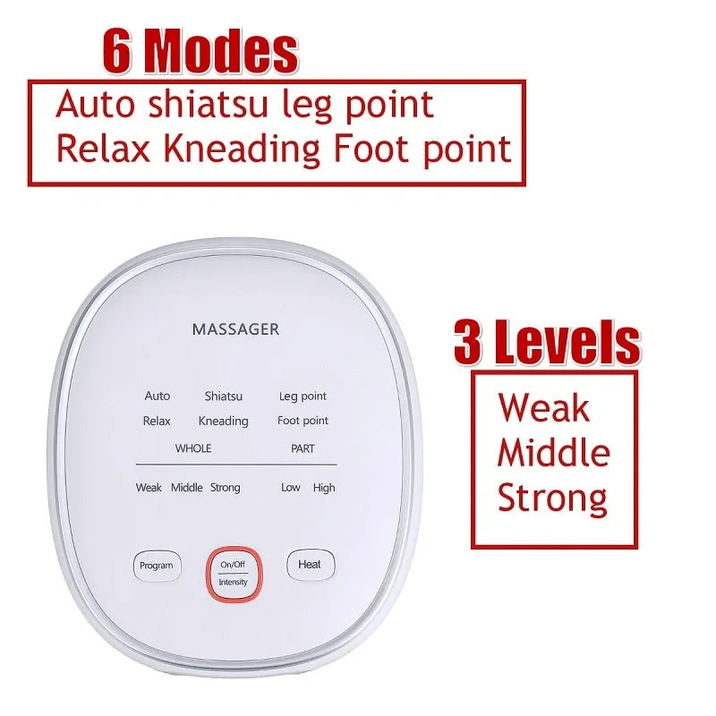 Calf/Foot/Leg Air Compression Massager Heated Circulation