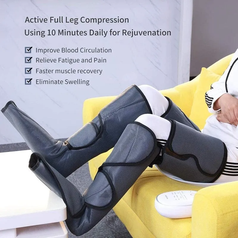 Calf/Foot/Leg Air Compression Massager Heated Circulation