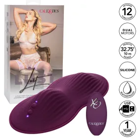 California Exotics - Lust Remote Control Dual Rider Clit Massager (Purple)