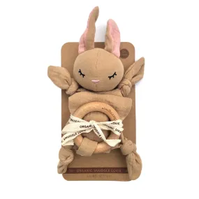 Cheengoo Organic Bunny Lovie Blanket