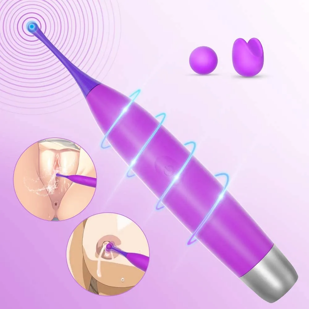 Clit Nipple Pinpoint Stimulation Slim Vibrator