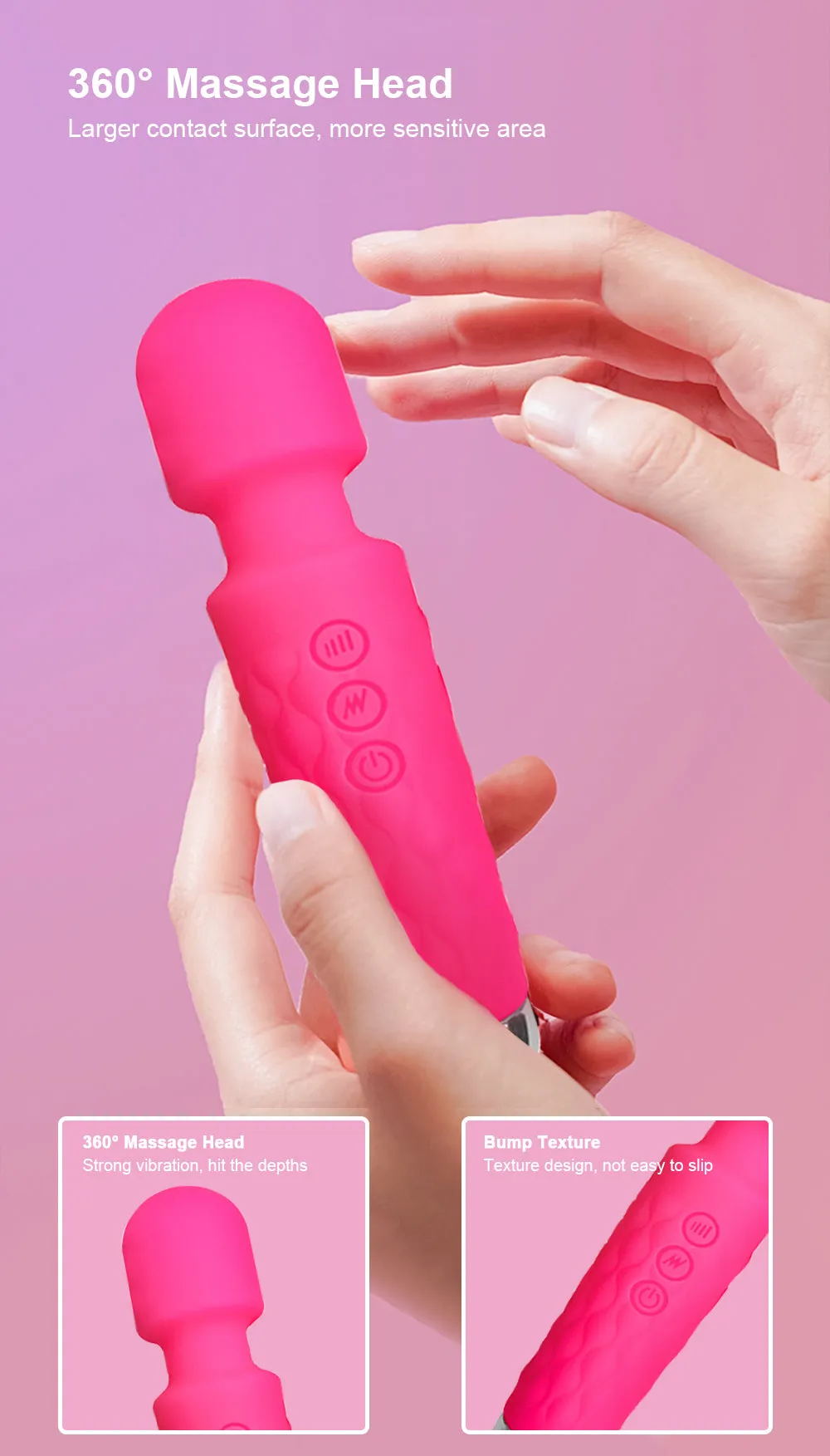 Clit Viabrator Rechargeable Powerful High Quality Material Woman Vibrator