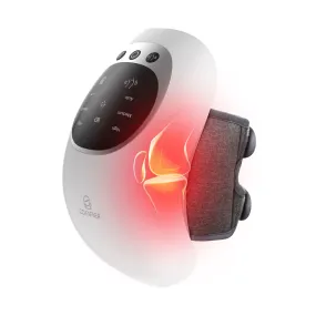 COMFIER Cordless Knee Massager with Heat and Red Light Therapy, Vibration Rechargeable Knee Support for knee Pain with LED Screen CF-5320