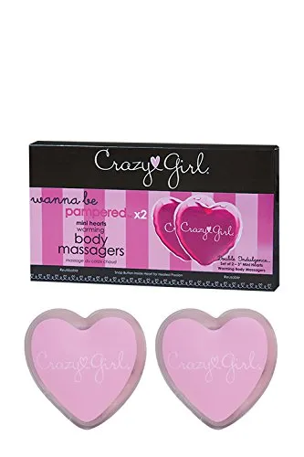 Crazy Girl Wanna Be Pampered Mini Warming Body Massagers- Set of 2