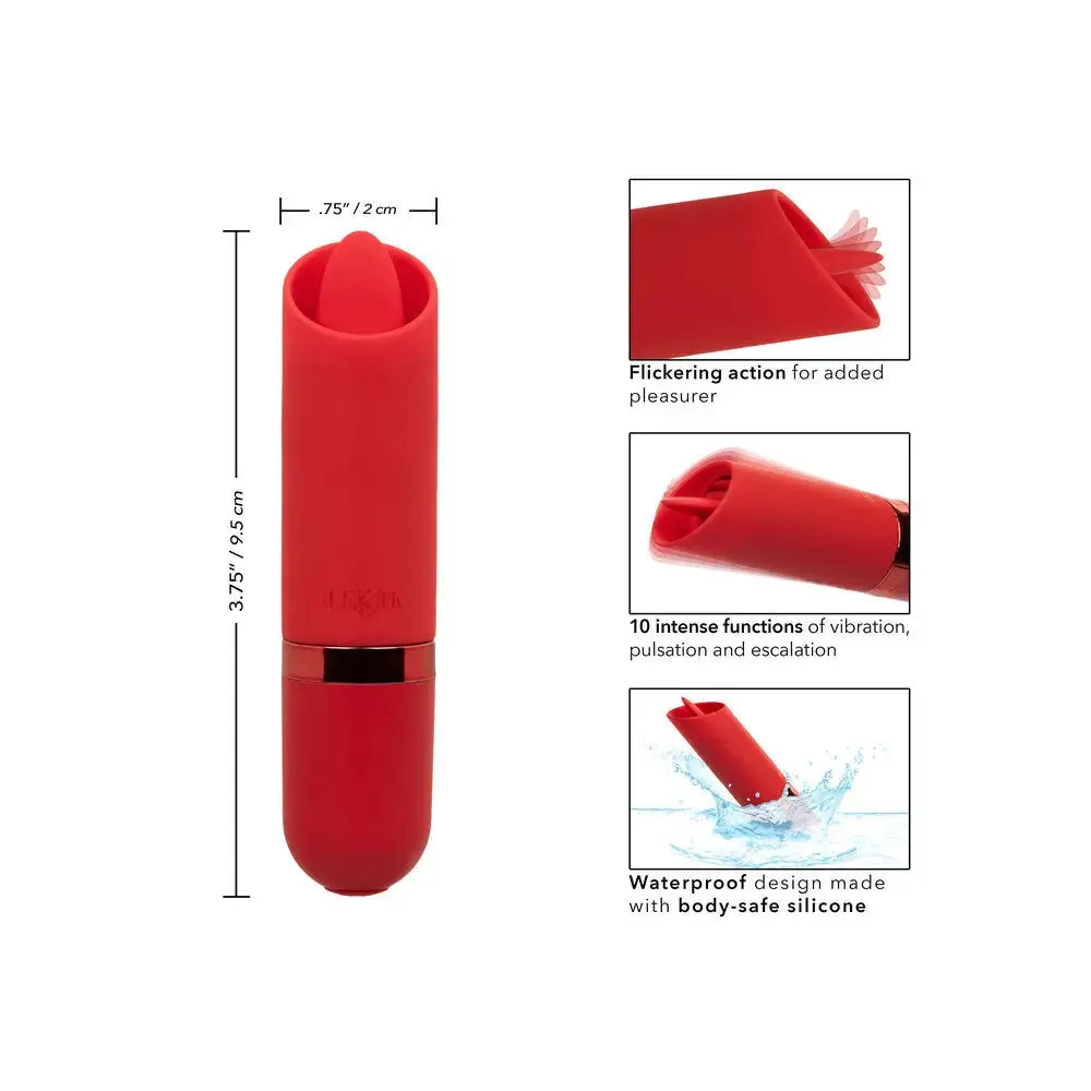 Creative Conceptions Silicone Red Rechargeable Mini Massager