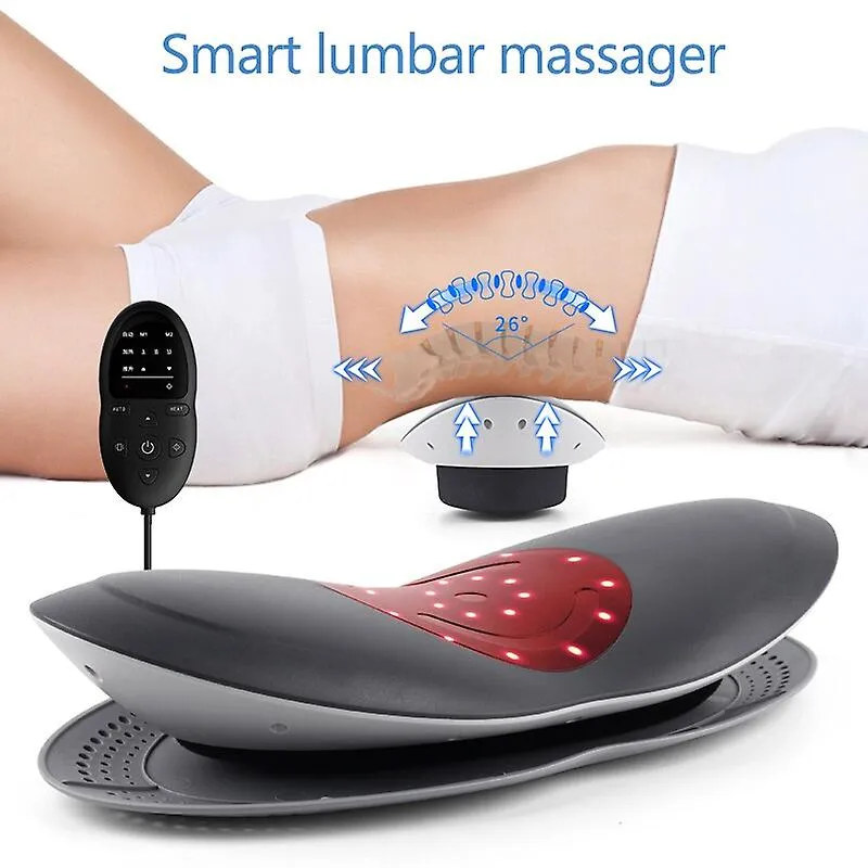 EU Plug Lumbar Device PnEUmatic Lumbar Traction Heating The Lumbar Spine And Lumbar Massage Vibrationtorelieve Pain And Relieve Fatigue Fa0845