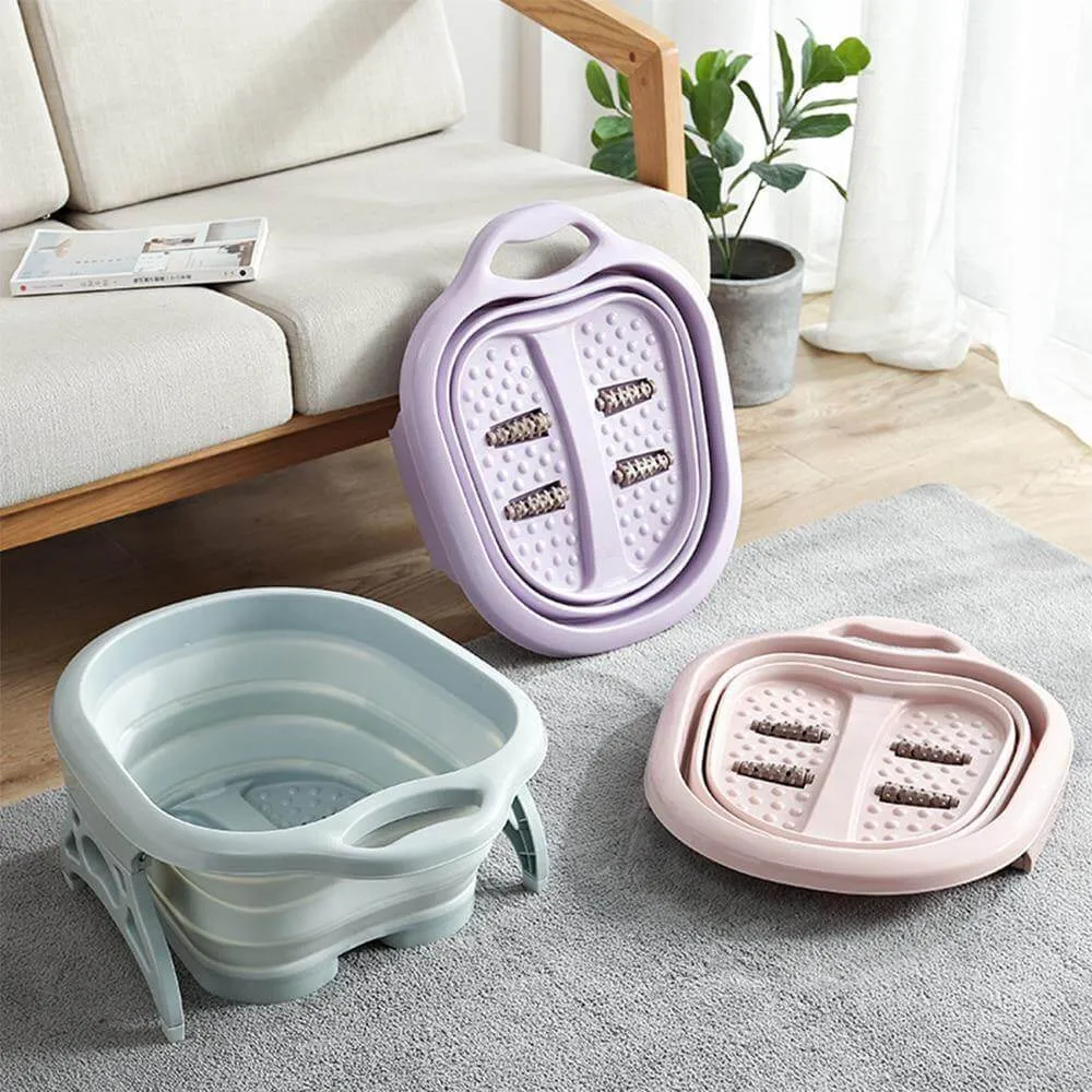 Foldable Foot Bath Massage Bucket