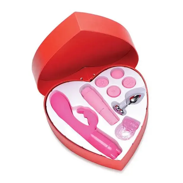 Frisky Passion Deluxe Kit with Heart Gift Box