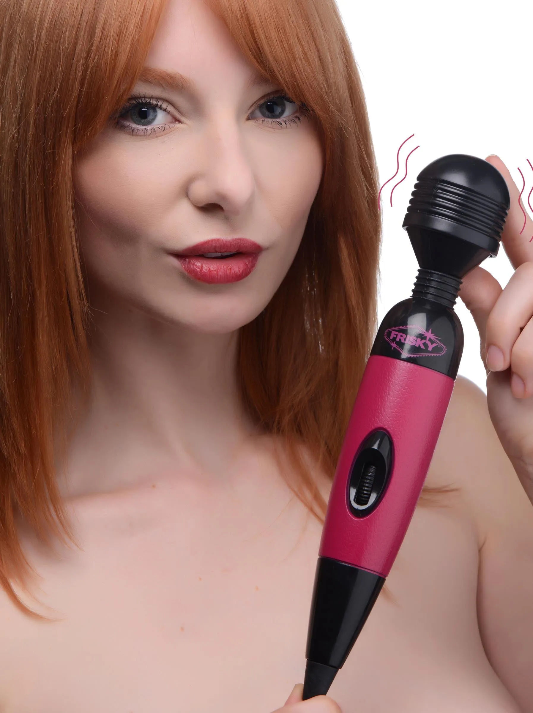 Frisky Playful Pleasure Wand Pink