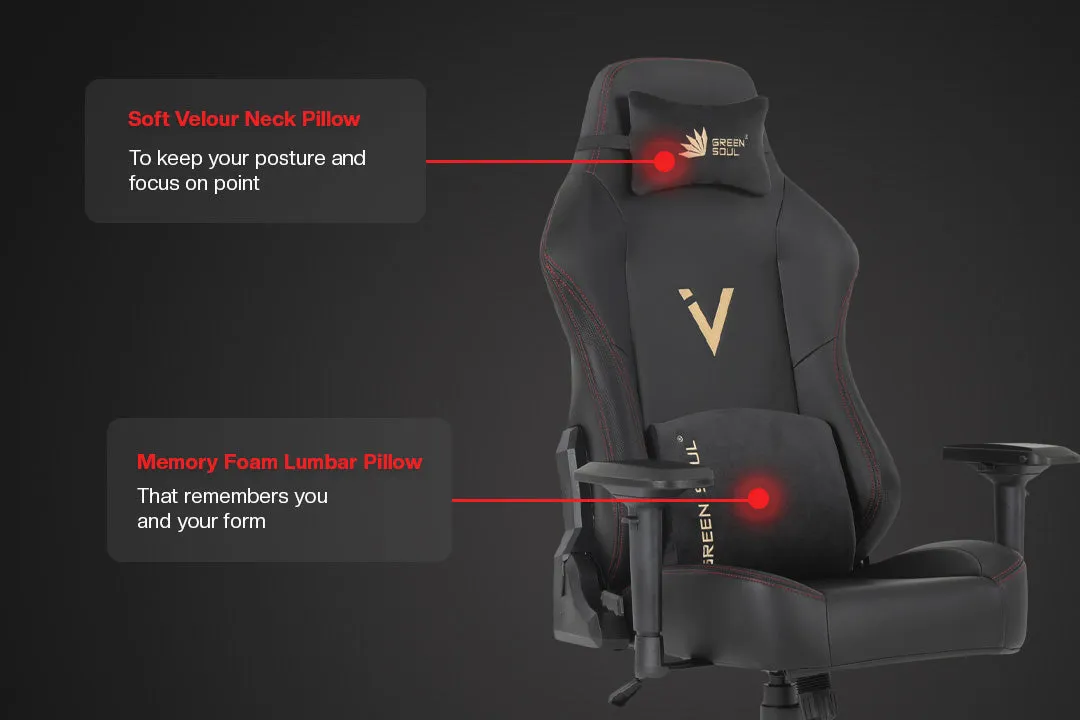 Green Soul Renewed Vision Gaming Chair