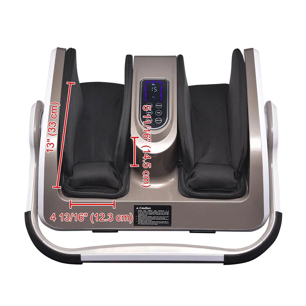 Heated Foot and Calf Arms Massager with Remote