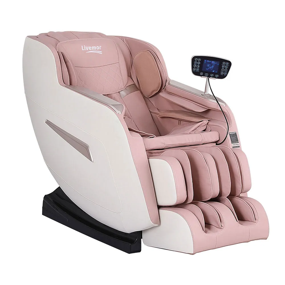 Heated Full-Body Massage Chair Recliner with Zero Gravity - Livemor