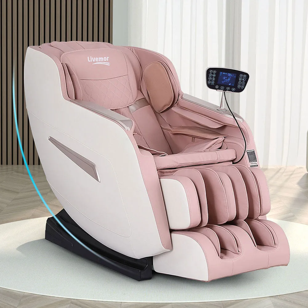 Heated Full-Body Massage Chair Recliner with Zero Gravity - Livemor