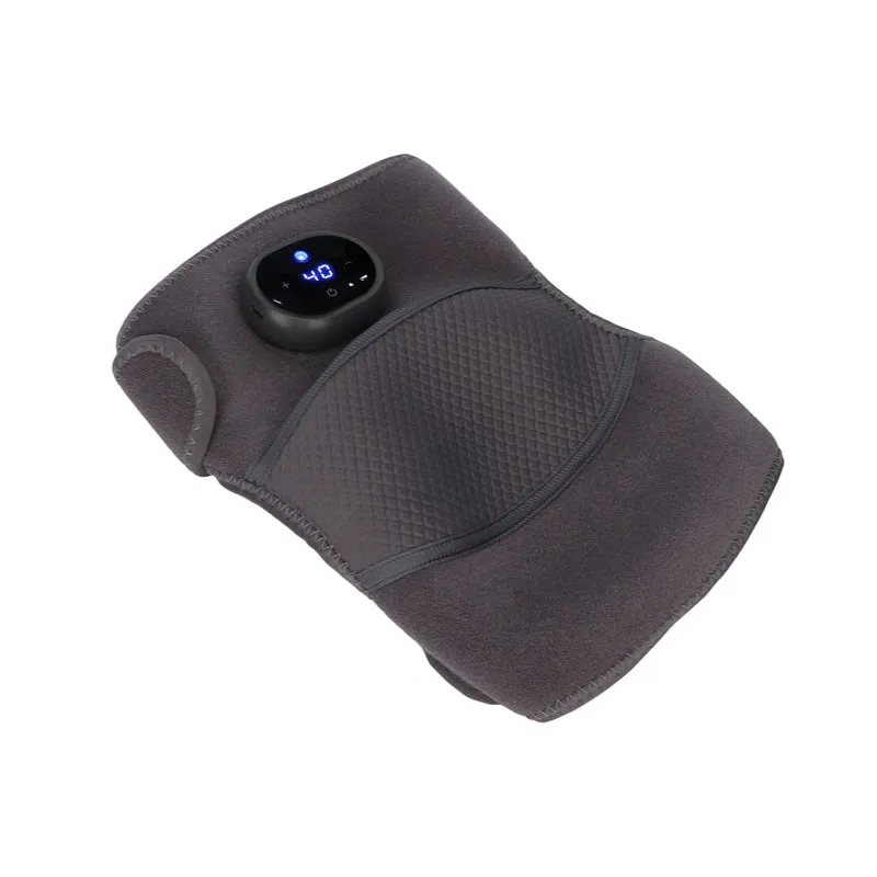 Heated Knee Brace Wrap with Massager for Pain Relief- Type C Rechargeable