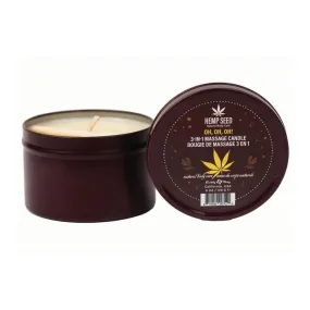 Hemp Seed 3-In-1 Massage Candle