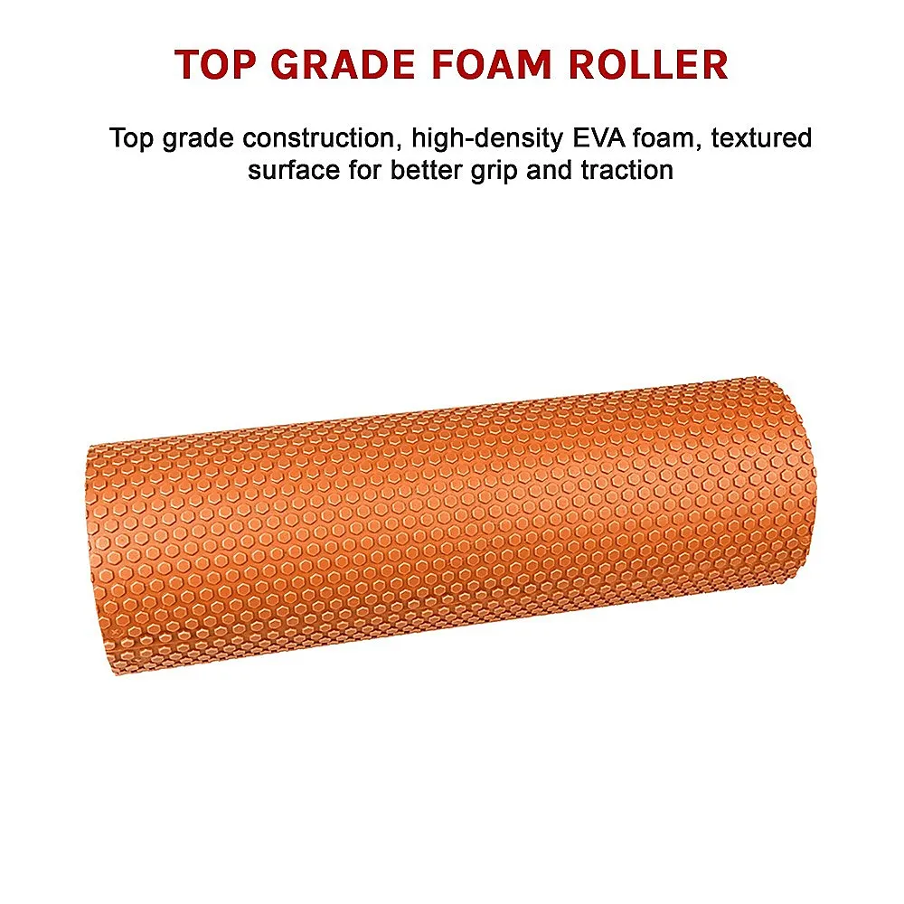 High-Density EVA Foam Roller 45x15cm for Yoga & Pilates