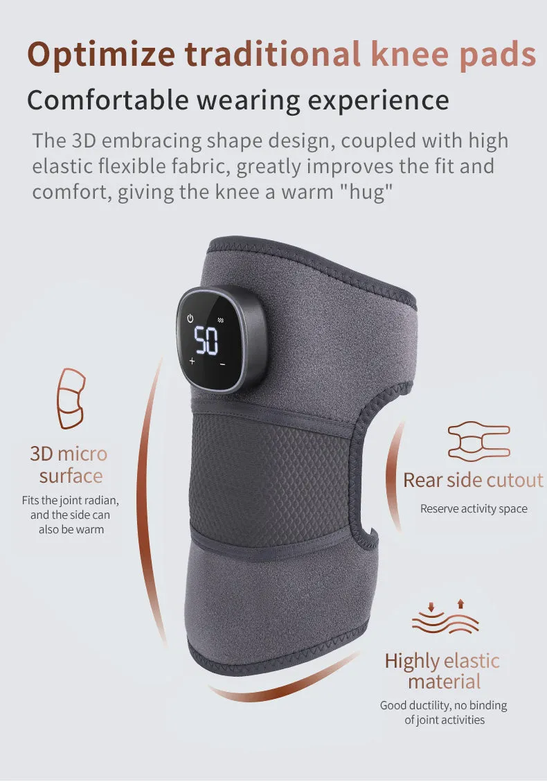 HIVAGI® Electric Heating Knee Massager | Heat Therapy, Vibration, and Joint Pain Relief.