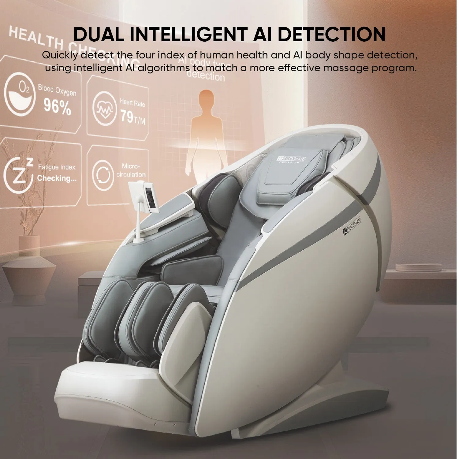 JC Buckman GloryUs Best Massage Chair In UAE