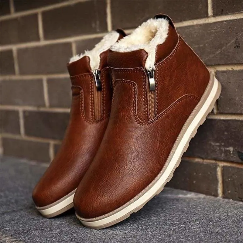 Leather snow boots Just For You