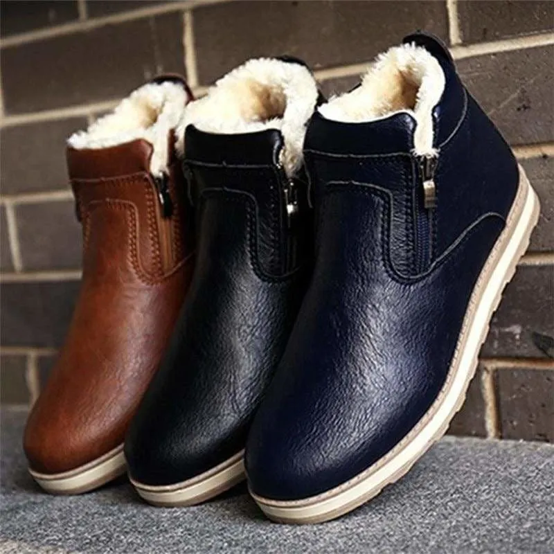 Leather snow boots Just For You