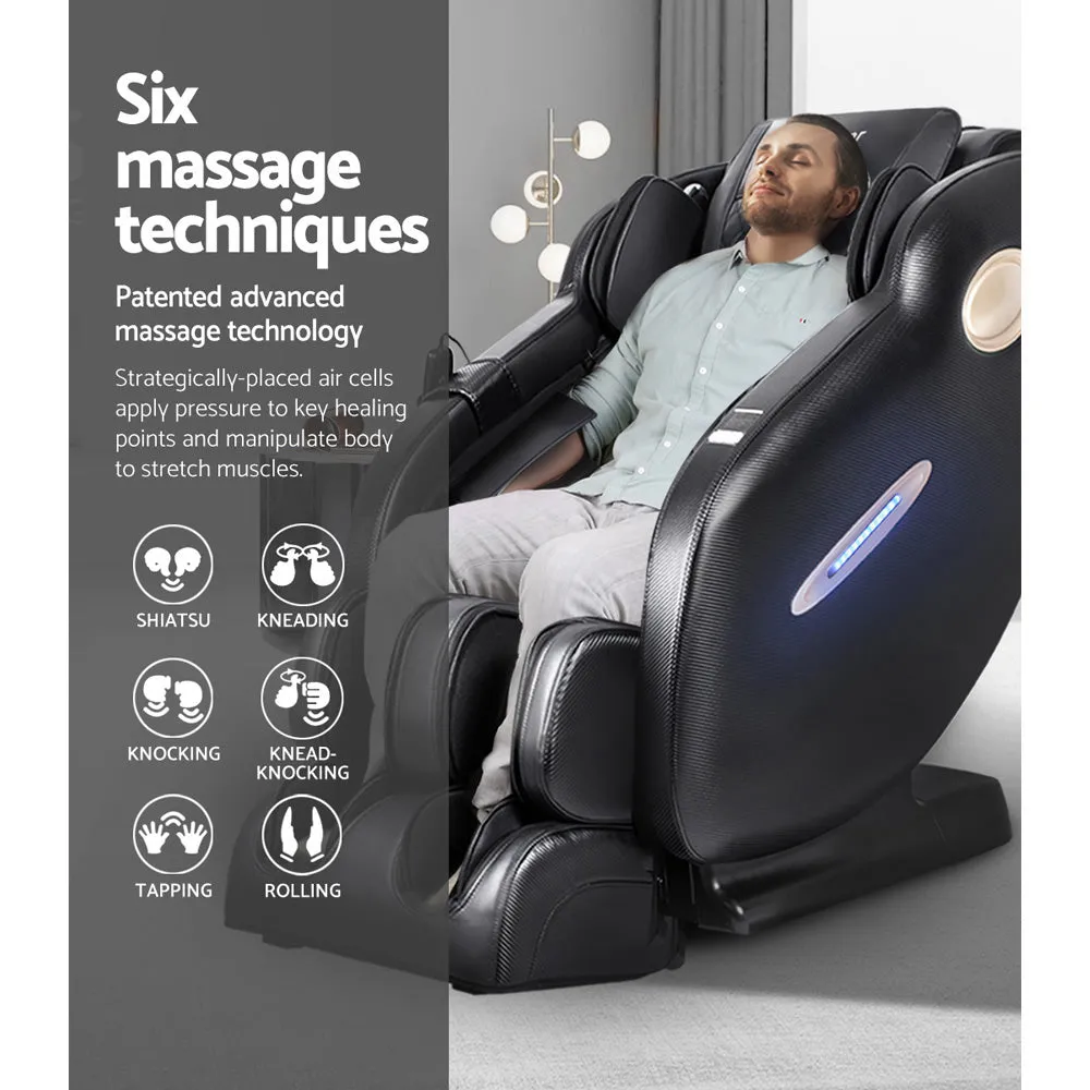 Livemor Massage Chair Electric Recliner Massager Black Ozeni