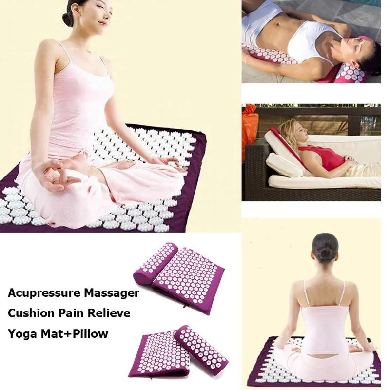 Massage Cushion Yoga Acupressure Mat