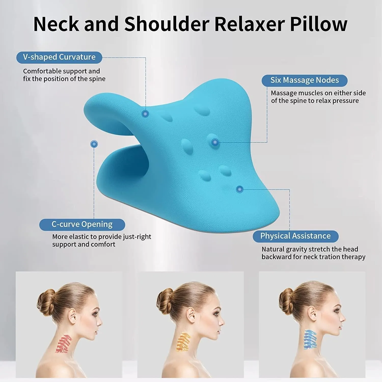 NeckEase™️ - Neck & Shoulder Pillow