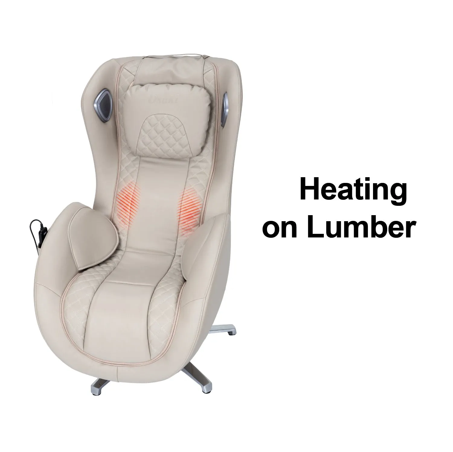 Osaki Bliss VL Massage Chair with Lumbar Heat Therapy and Ottoman