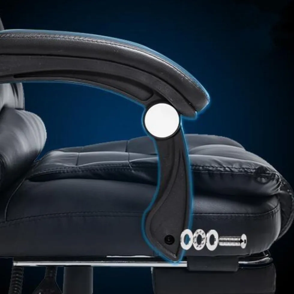 Premium Office Massage Chair with Footrest