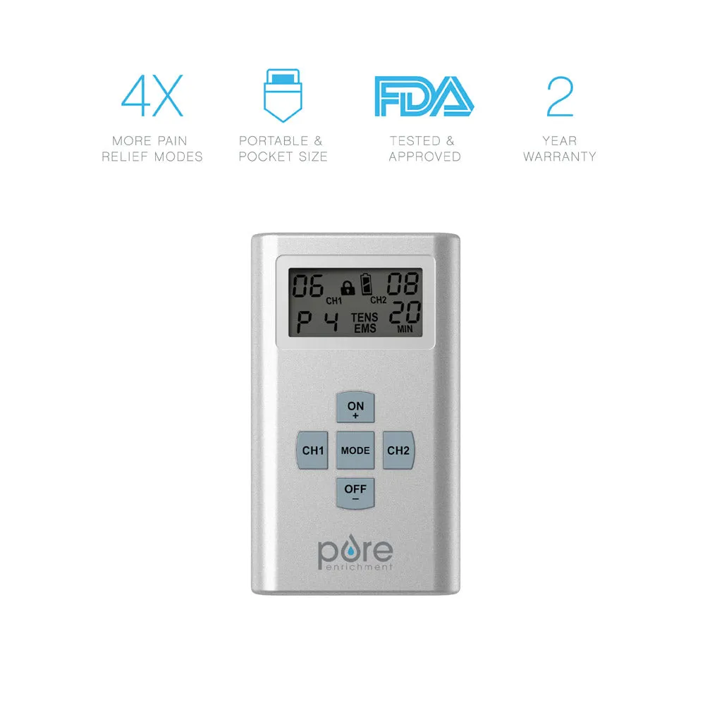 PurePulse™ Pro Advanced TENS Electronic Pulse Stimulator