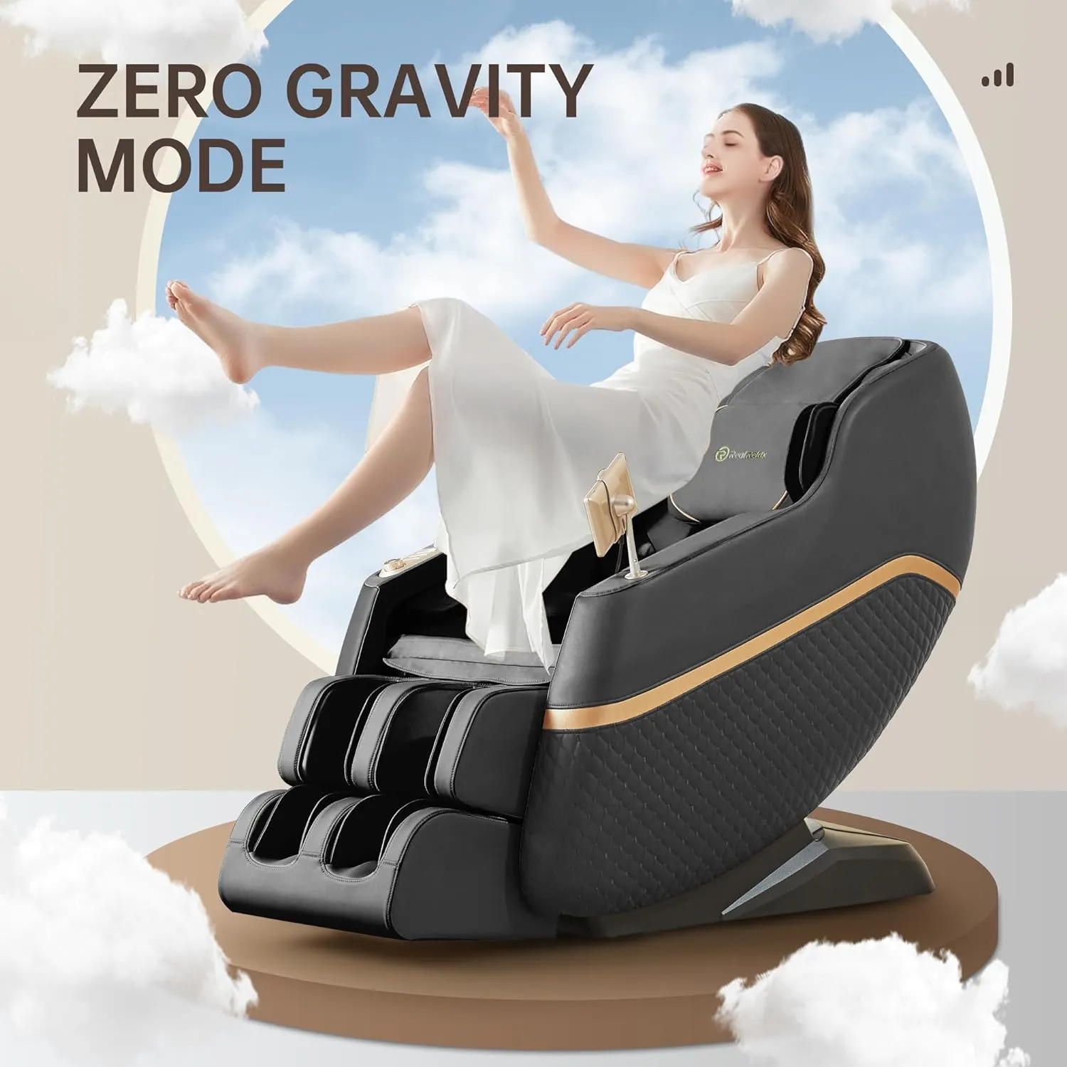 Relax Massage Chair, Full Body Zero Gravity Massage Chair Recliner with 18 Modes Yoga Stretch Bluetooth Heating APP Control